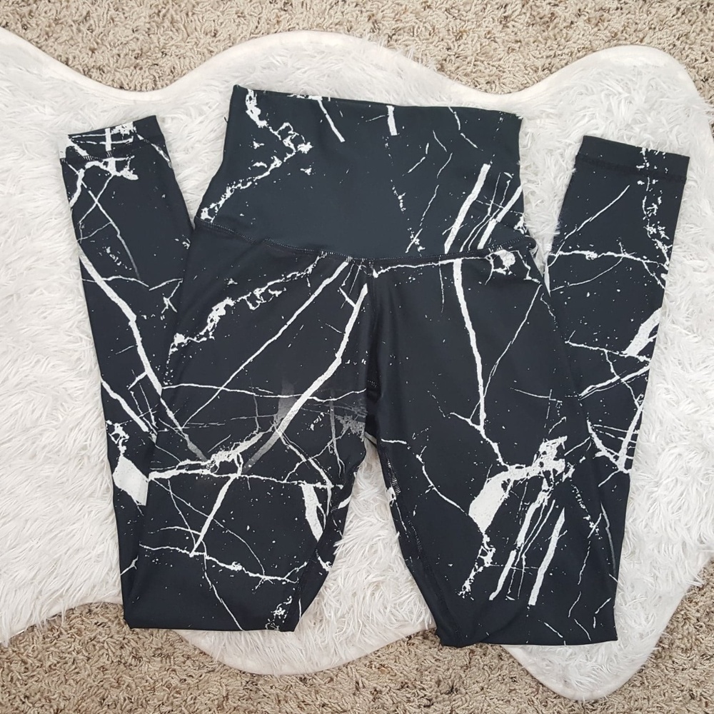 DYI High Waist Paint Splatter Leggings Sz M #50 - Picture 4 of 6